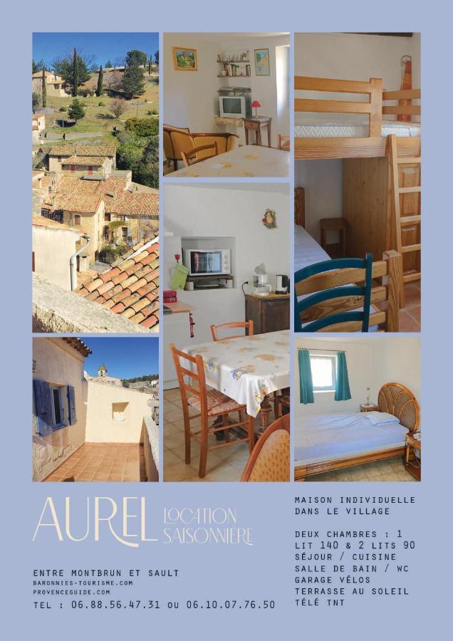 Aurel  Maison De Village Aurel מראה חיצוני תמונה